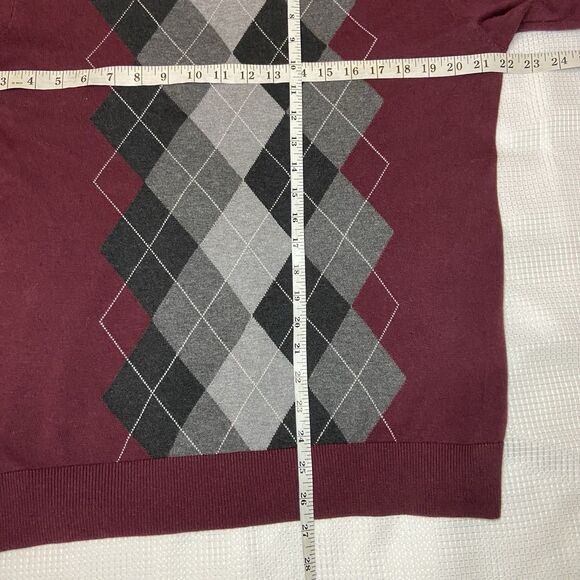 Liz Claiborne Men's Red Sweater Size M - Picture 4 of 5